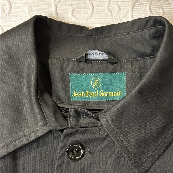 Jean-Paul Germain Men's Black Lined Trench/Overcoat. NWT. 42R - Picture 6 of 16